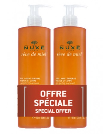 NUXE REVE DE MIEL DUO GEL LAV