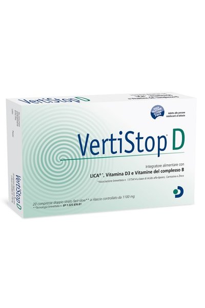 VERTISTOP D 20CPR 1100MG VERTISTOP D 20CPR 1100MG