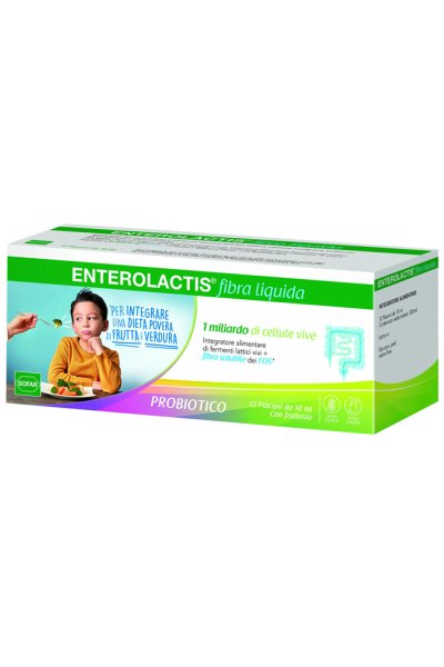 ENTEROLACTIS FIBRA LIQ 12FL ENTEROLACTIS FIBRA LIQ 12FL