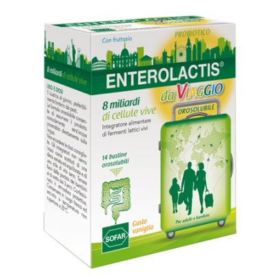ENTEROLACTIS VIAGGIO 14BUSTE ORO