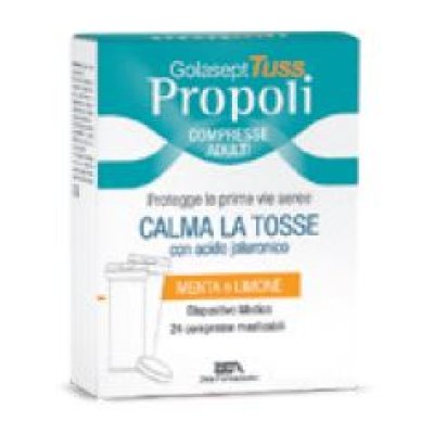GOLASEPT TUSS PROPOLI DM 24CPR GOLASEPT TUSS PROPOLI DM 24CPR