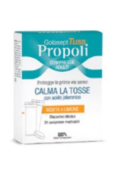 GOLASEPT TUSS PROPOLI DM 24CPR GOLASEPT TUSS PROPOLI DM 24CPR