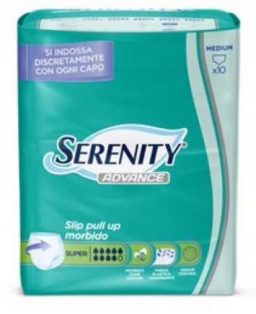 SERENITY PULL UP DRY SUP MED 10P