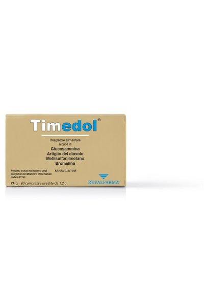 TIMEDOL 20CPR RIVESTITE TIMEDOL 20CPR RIVESTITE