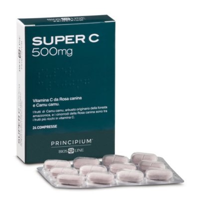 BIOS LINE PRINCIPIUM super C  500 mg. 24compresse