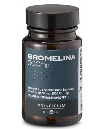 BIOS LINE PRINCIPIUM bromelina integratore 500 mg. 30 compresse 