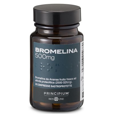 BIOS LINE PRINCIPIUM bromelina integratore 500 mg. 30 compresse