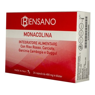BENSANO MONACOLINA 24CPS BENSANO MONACOLINA 24CPS