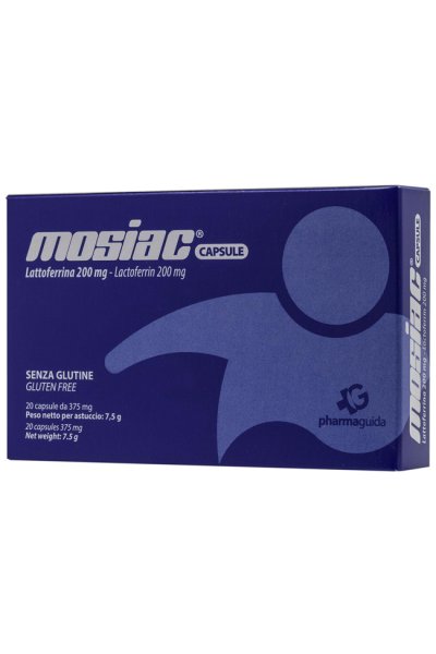 mosiac 200 integratore di lattoferrina 20 capsule mosiac 200 integratore di lattoferrina 20 capsule
