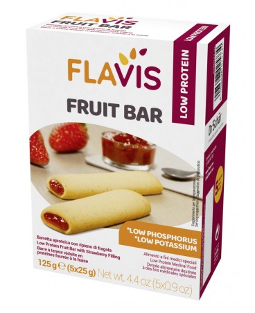 MEVALIA FLAVIS FRUIT BAR 125G