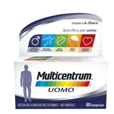 MULTICENTRUM UOMO 60CPR MULTICENTRUM UOMO 60CPR