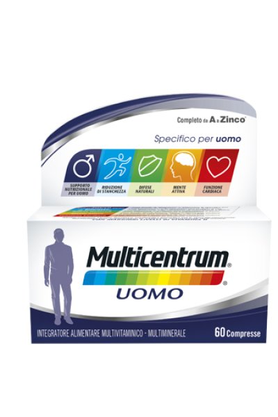 MULTICENTRUM UOMO 60CPR MULTICENTRUM UOMO 60CPR