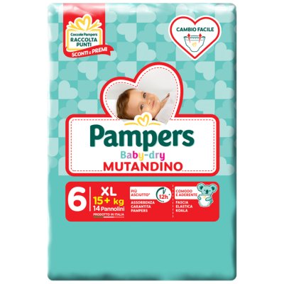 PAMPERS BD MUT SM TG6 14PZ 1273