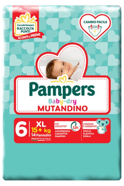 PAMPERS BD MUT SM TG6 14PZ 1273 PAMPERS BD MUT SM TG6 14PZ 1273