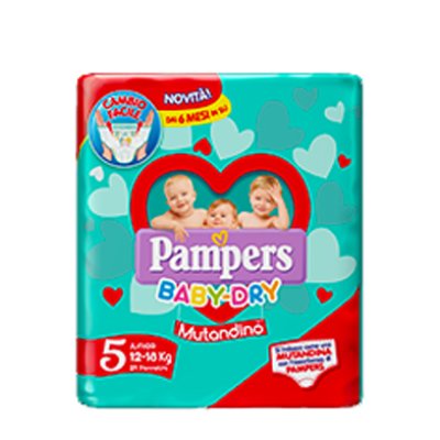 PAMPERS BD MUT SM TG5 15PZ 1272