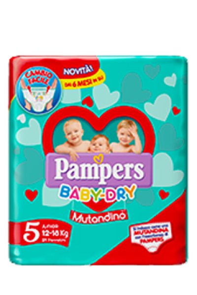 PAMPERS BD MUT SM TG5 15PZ 1272 PAMPERS BD MUT SM TG5 15PZ 1272