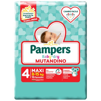 PAMPERS BD MUT SM TG4 16PZ 1271