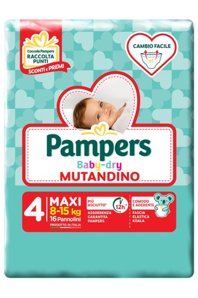 PAMPERS BD MUT SM TG4 16PZ 1271 PAMPERS BD MUT SM TG4 16PZ 1271