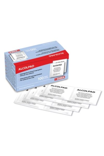 ALCOLPAD 70% ISOPROPILICO100PZ ALCOLPAD 70% ISOPROPILICO100PZ