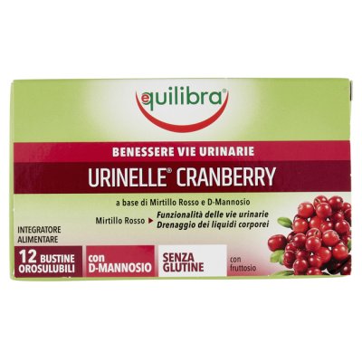 EQUILIBRA URINELLE CRANB 12STICK EQUILIBRA URINELLE CRANB 12STICK