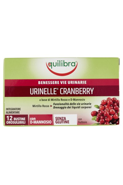 EQUILIBRA URINELLE CRANB 12STICK EQUILIBRA URINELLE CRANB 12STICK