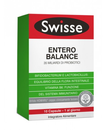 SWISSE ENTERO BALANCE 10CPS