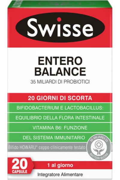 SWISSE ENTERO BALANCE 20 CAPSULE SWISSE ENTERO BALANCE 20 CAPSULE