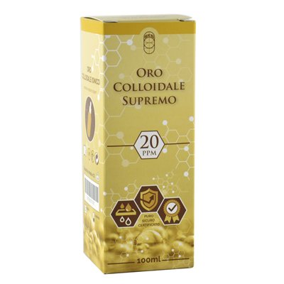 ORO COLLOIDALE SUPREMO 20PPM ORO COLLOIDALE SUPREMO 20PPM