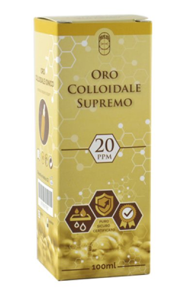 ORO COLLOIDALE SUPREMO 20PPM ORO COLLOIDALE SUPREMO 20PPM