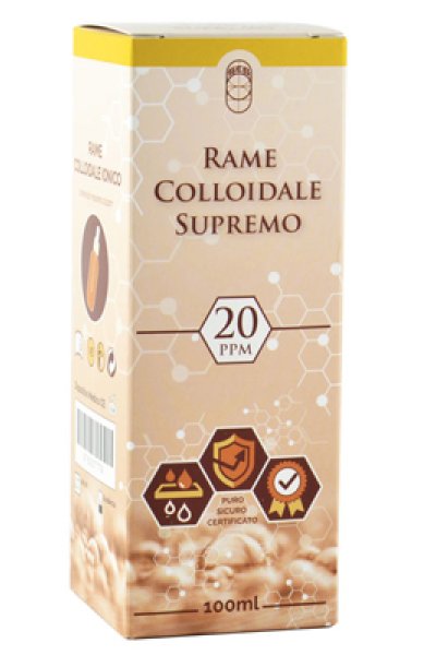 RAME COLLOIDALE SUPREMO 20PPM RAME COLLOIDALE SUPREMO 20PPM