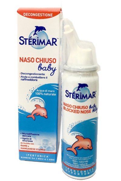 STERIMAR BABY NASO CHIUSO 50ML STERIMAR BABY NASO CHIUSO 50ML