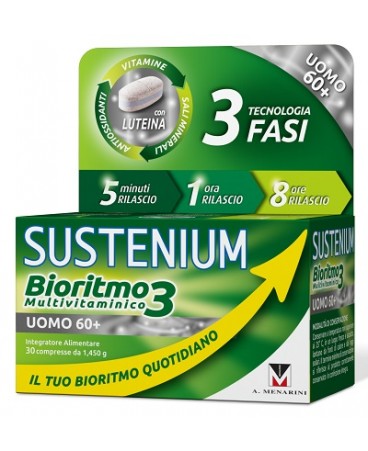 SUSTENIUM BIORITMO3 UO 60+ 30CPR