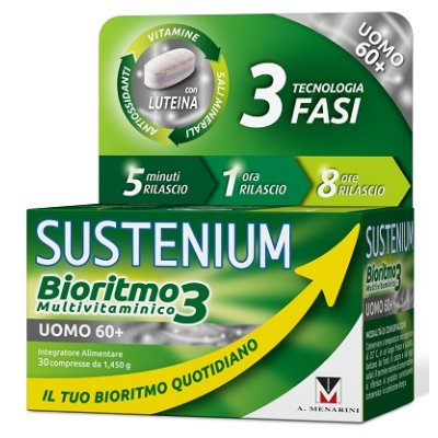 SUSTENIUM BIORITMO3 UO 60+ 30CPR