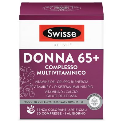 SWISSE DONNA 65+ MULTIVIT30CPR SWISSE DONNA 65+ MULTIVIT30CPR