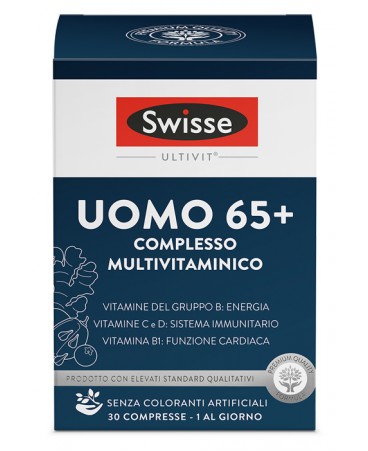 SWISSE UOMO 65+ MULTIVIT 30CPR