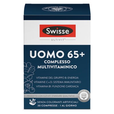SWISSE UOMO 65+ MULTIVIT 30CPR SWISSE UOMO 65+ MULTIVIT 30CPR