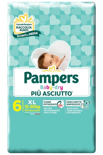 PAMPERS BD DWCT XL 14PZ 0074 PAMPERS BD DWCT XL 14PZ 0074