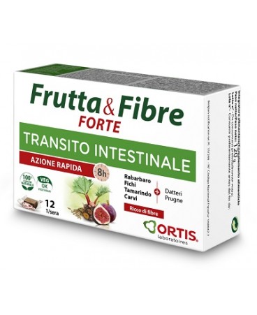 FRUTTA & FIBRE FORTE 12CUBETTI