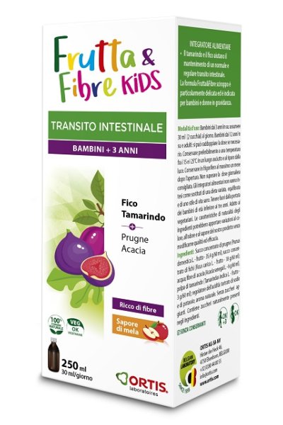 FRUTTA & FIBRE KIDS SCIR 250ML FRUTTA & FIBRE KIDS SCIR 250ML