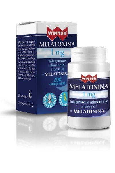 WINTER MELATONINA 1MG 200CPR WINTER MELATONINA 1MG 200CPR