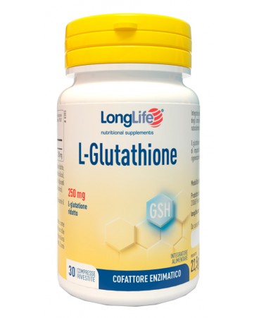 LONGLIFE L-GLUTATHIONE 30CPR