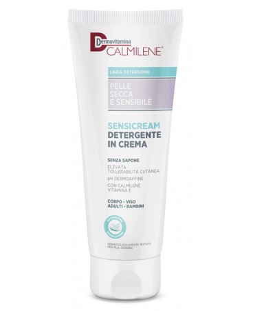 dermovitamina calmilene sensicream detergente in crema per pelle secca e sensibile 250 ml. 