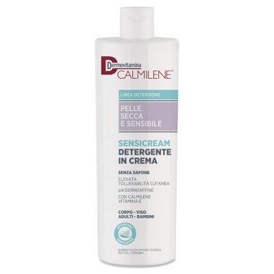 dermovitamina calmilene sensicream detergente in crema per pelle secca e sensibile 500 ml.