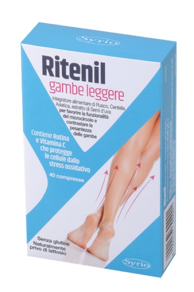 RITENIL GAMBE LEGGERE 40CPR RITENIL GAMBE LEGGERE 40CPR