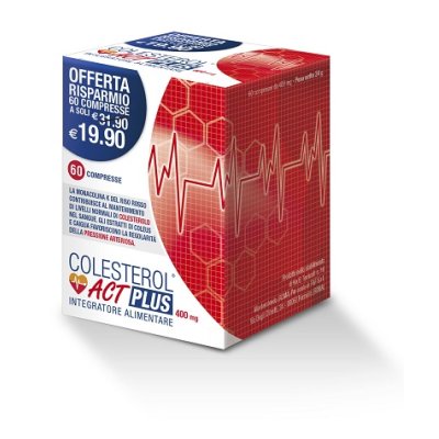 COLESTEROL ACT PLUS 60CPR COLESTEROL ACT PLUS 60CPR