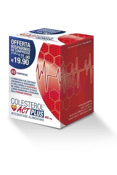 COLESTEROL ACT PLUS 60CPR COLESTEROL ACT PLUS 60CPR