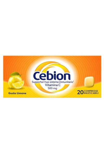 CEBION MAST LIMONE VIT C 20CPR CEBION MAST LIMONE VIT C 20CPR