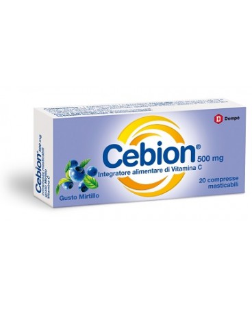 CEBION MAST MIRTIL VIT C 20CPR