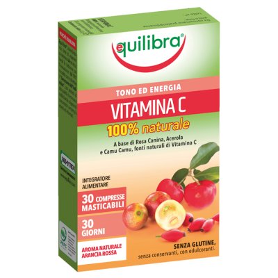 VITAMINA C 100% NAT 30CP EQUILIB VITAMINA C 100% NAT 30CP EQUILIB