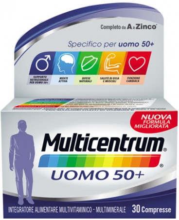 MULTICENTRUM UOMO 50+ 30CPR